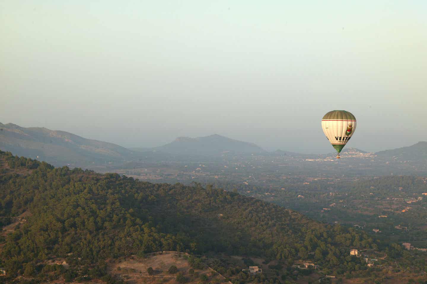 Heißluftballon über Mallorca