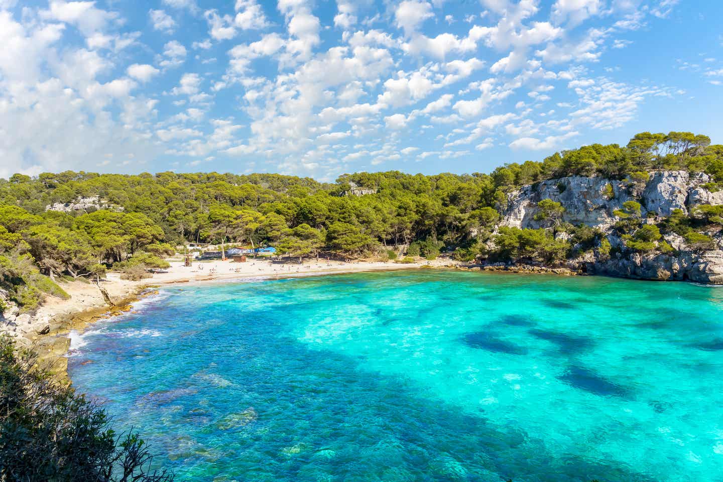 Spaniens Strände auf Menorca: Cala Macarella