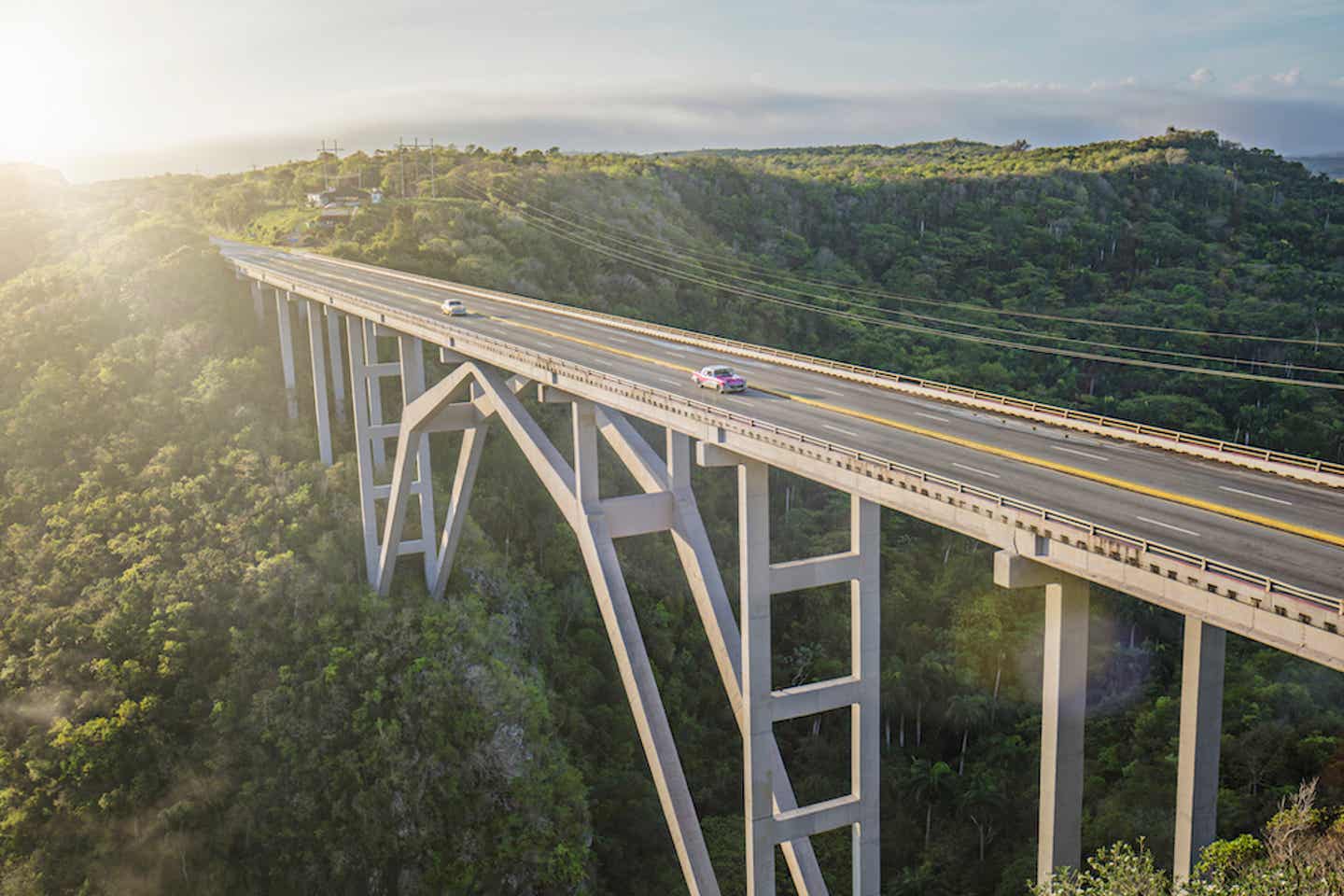 Bacunayagua-Brücke über das Yumuri-Tal