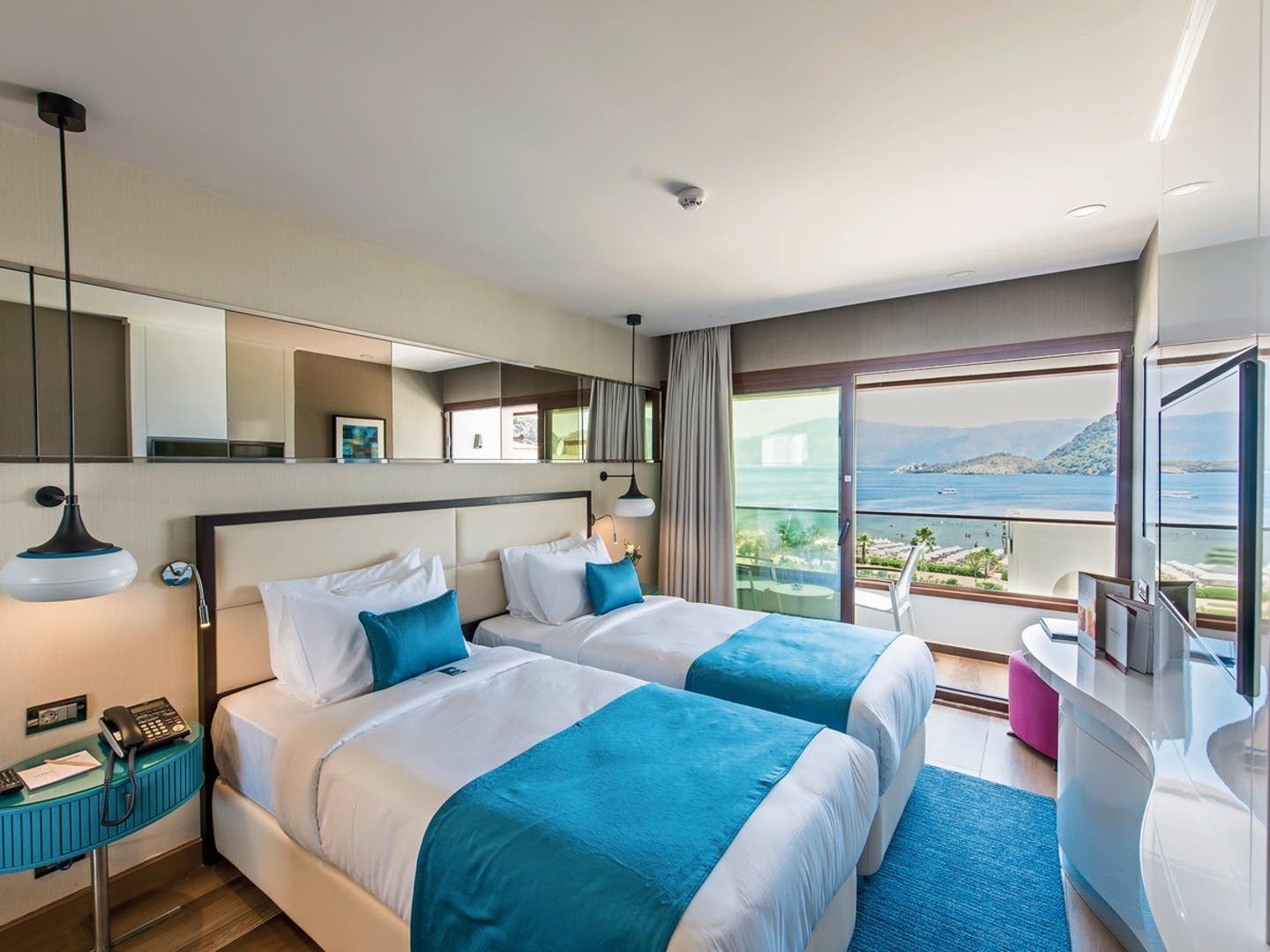 Wohnbeispiel Doppelzimmer Deluxe Meerblick