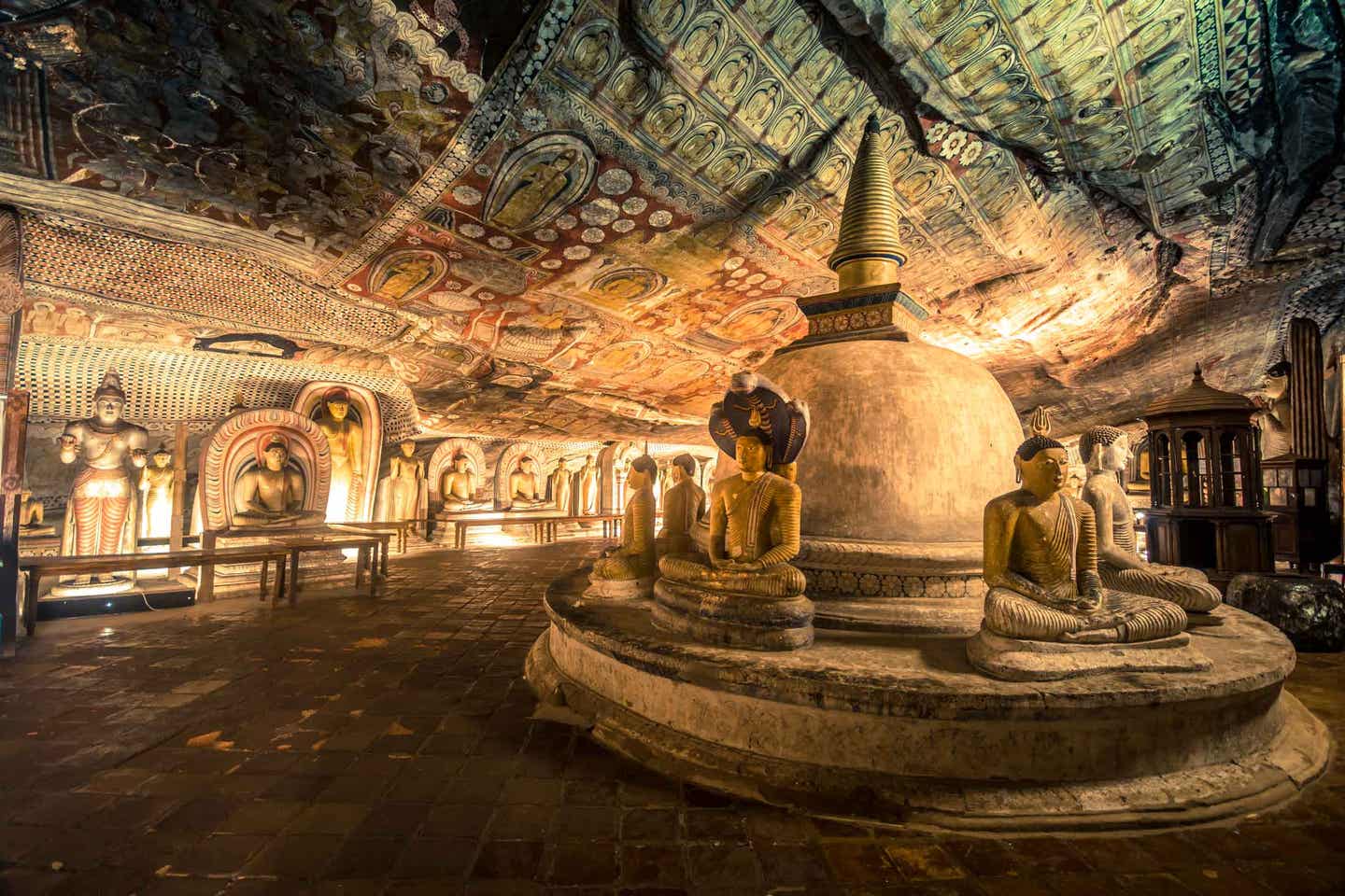 Sri Lanka Dambulla Tempel