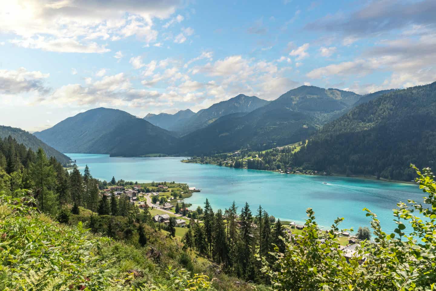 Blick über den Weissensee