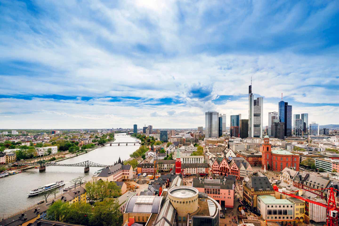 Frankfurt am Main - Panorama der Altstadt