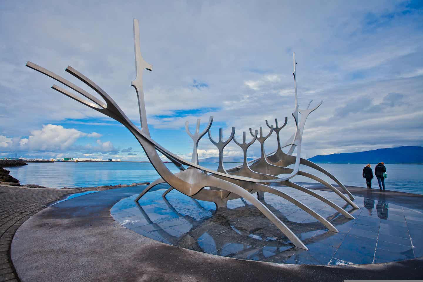 Urlaub in Reykjavik – Skulptur „Sun Voyager“