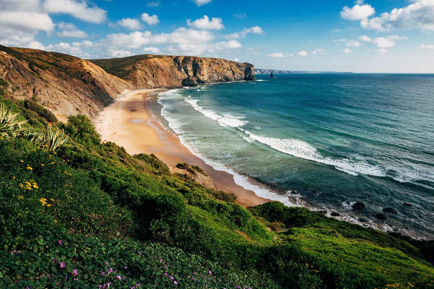 Surfen in Portugal: Arrifana