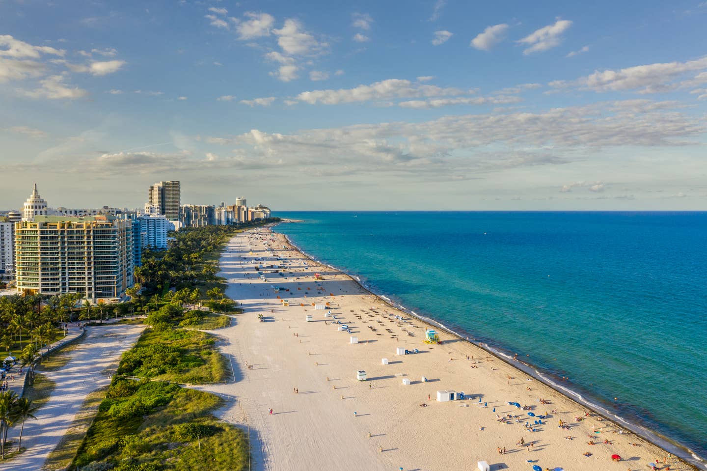 Florida Urlaub: Miami Beach von oben