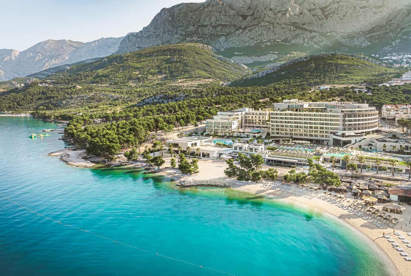 Schönste Hotels Kroatien, Aminess Khalani Beach Hotel Luftbild