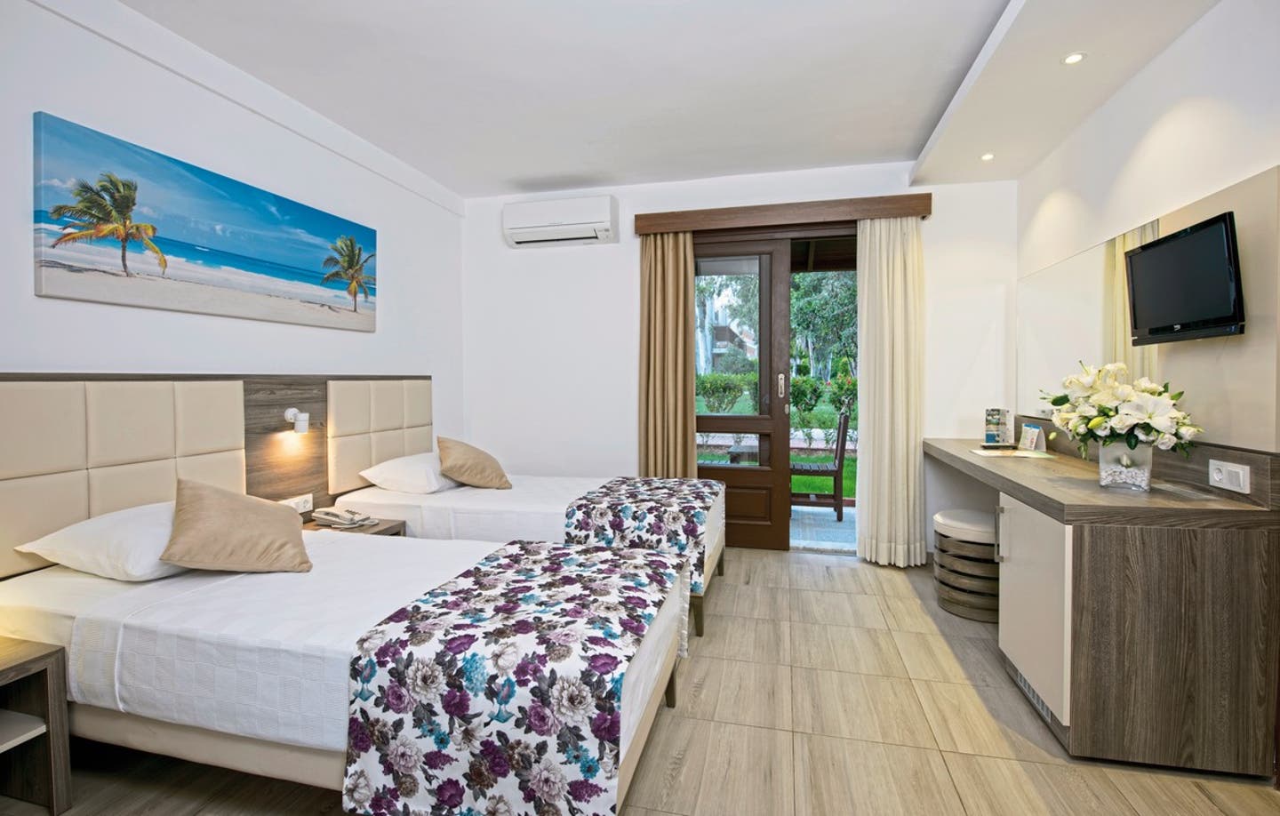 Wohnbeispiel Doppelzimmer Club Gartenblick