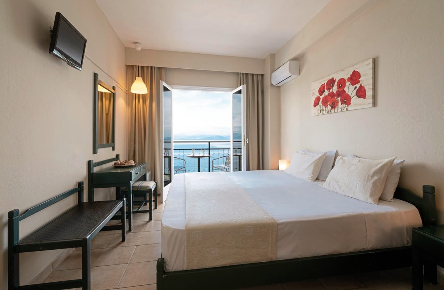 Wohnbeispiel Doppelzimmer Komfort Meerblick