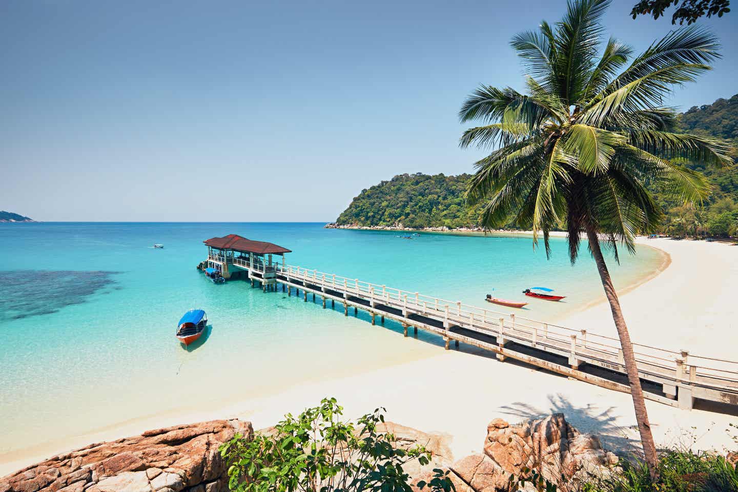 Malaysias Reisezeit. Perhentian-Inseln 