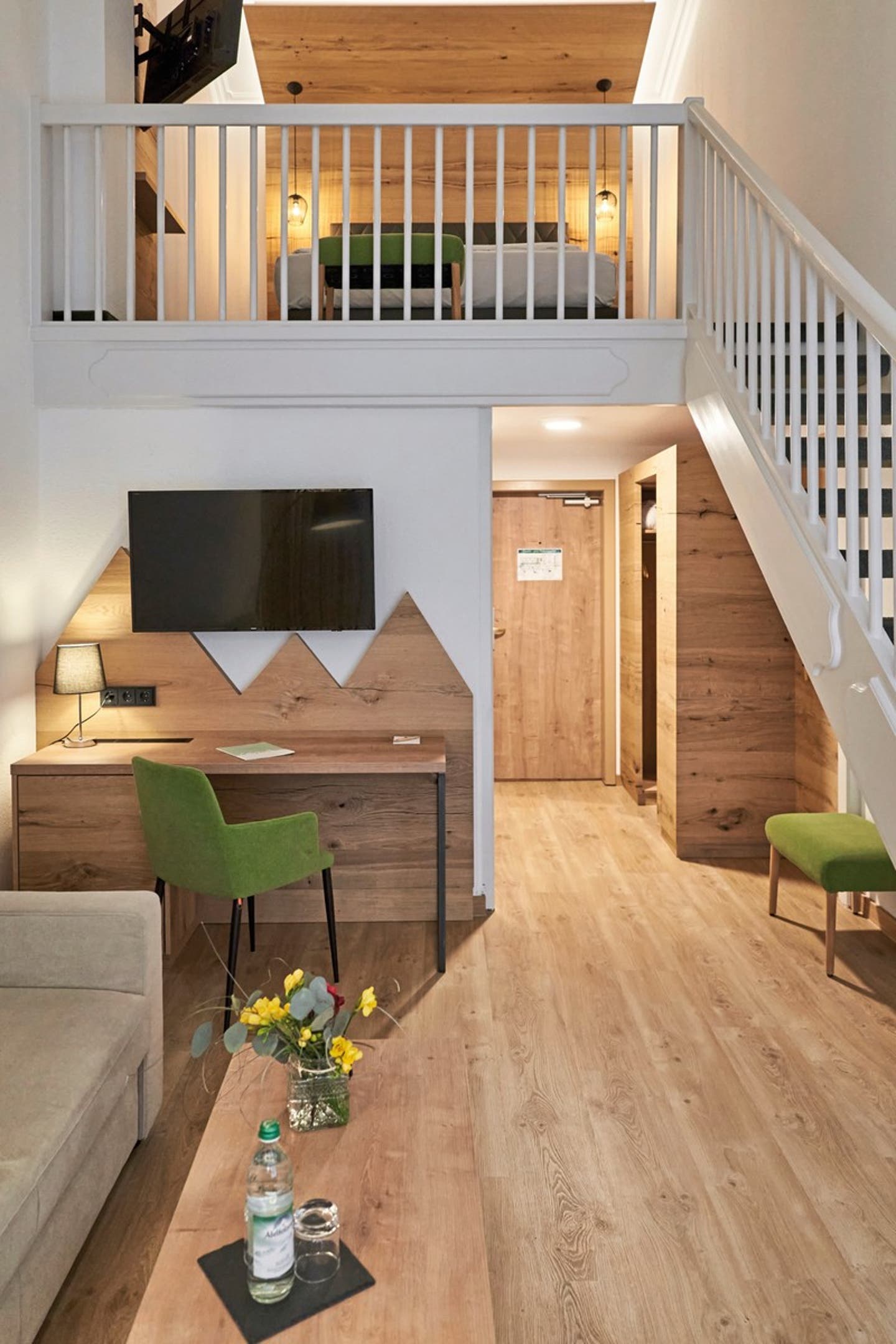 Wohnbeispiel Maisonette Alpine Zimmer