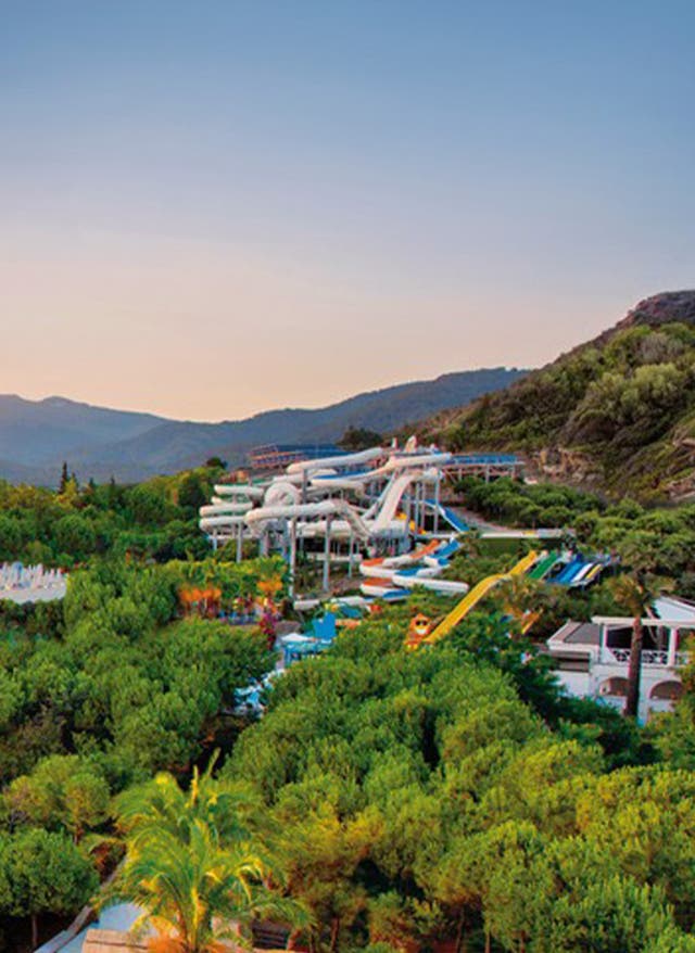 Aquaparks Türkei Aquaparks Türkei Club Marvy mit Pools und Wasserrutschen
