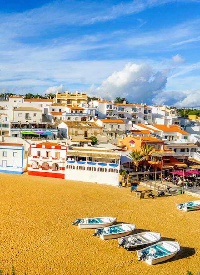 Hotels buchen Strand an der Algarve in Portugal