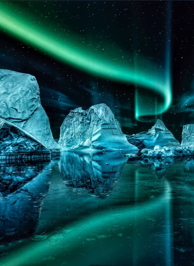 Grönlands Polarlichter
