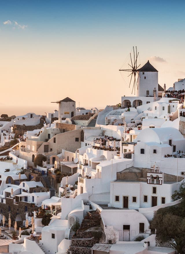 Zu den Angeboten Griechenland Santorini Panorama