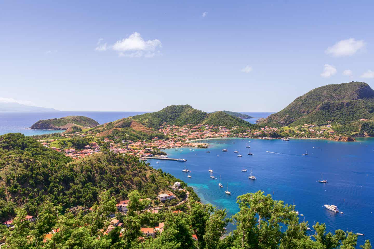 Schönste Inseln der Karibik: Les Saints auf Guadeloupe