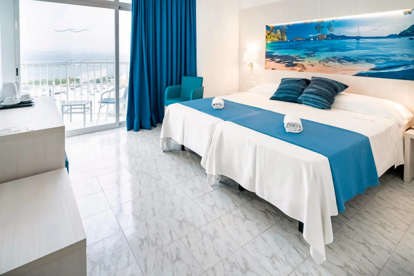 Wohnbeispiel Doppelzimmer Superior Meerblick