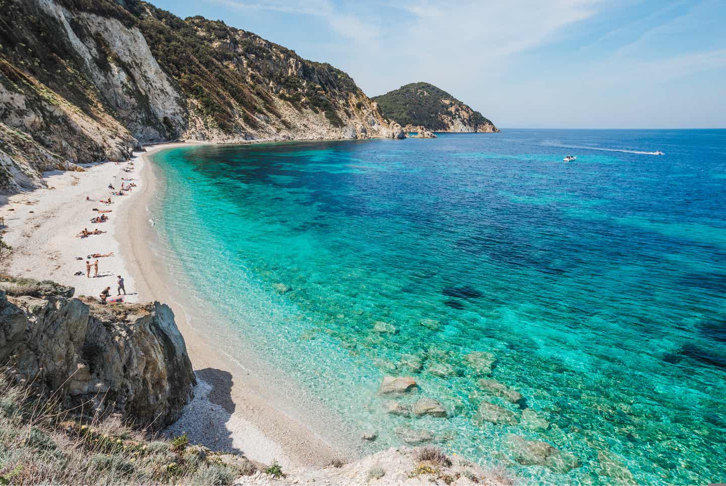 Elbas Sehenswürdigkeiten: Strand und Meer