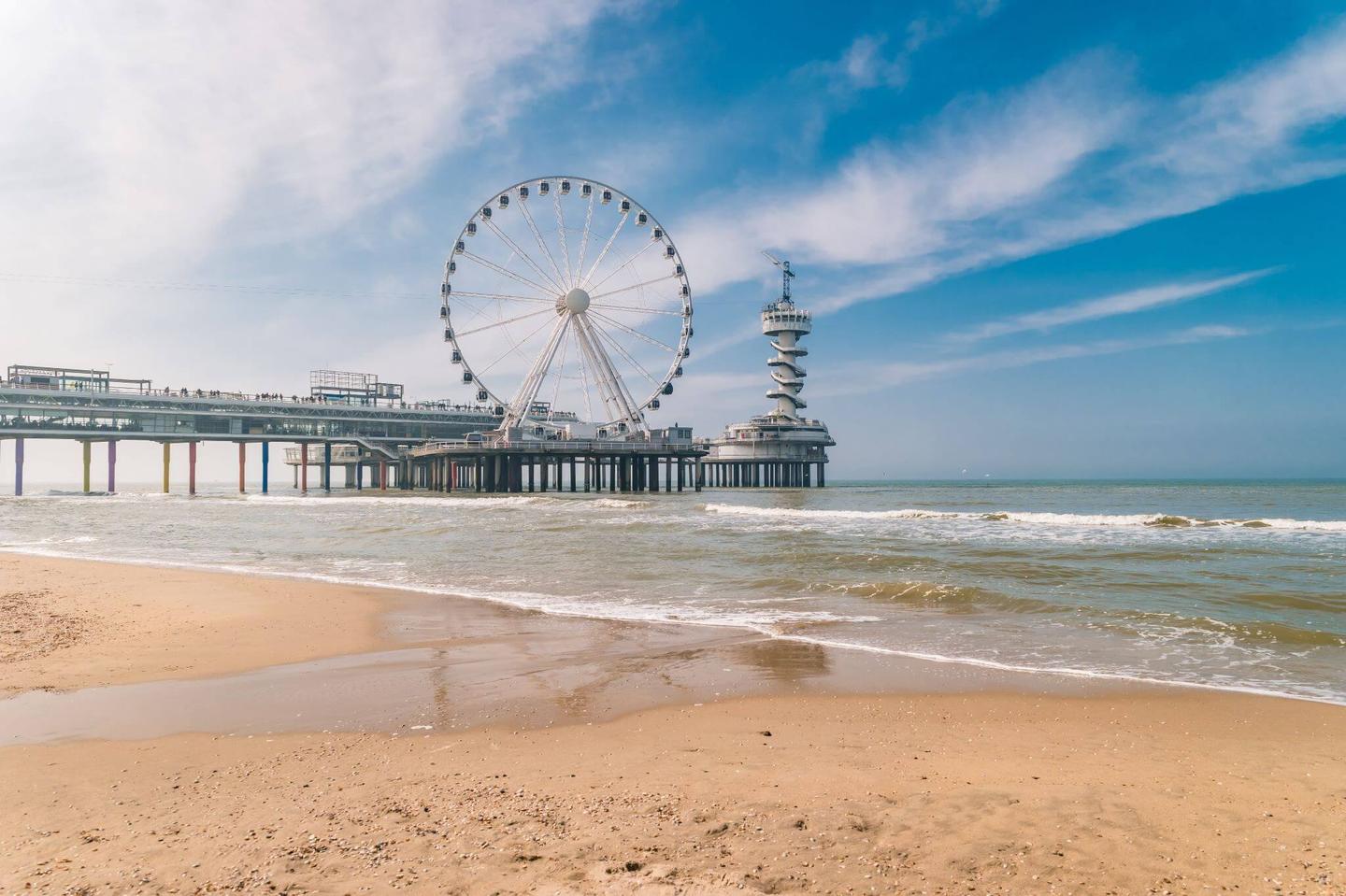 Hotel Den Haag: Strand von Schevening im Frühling