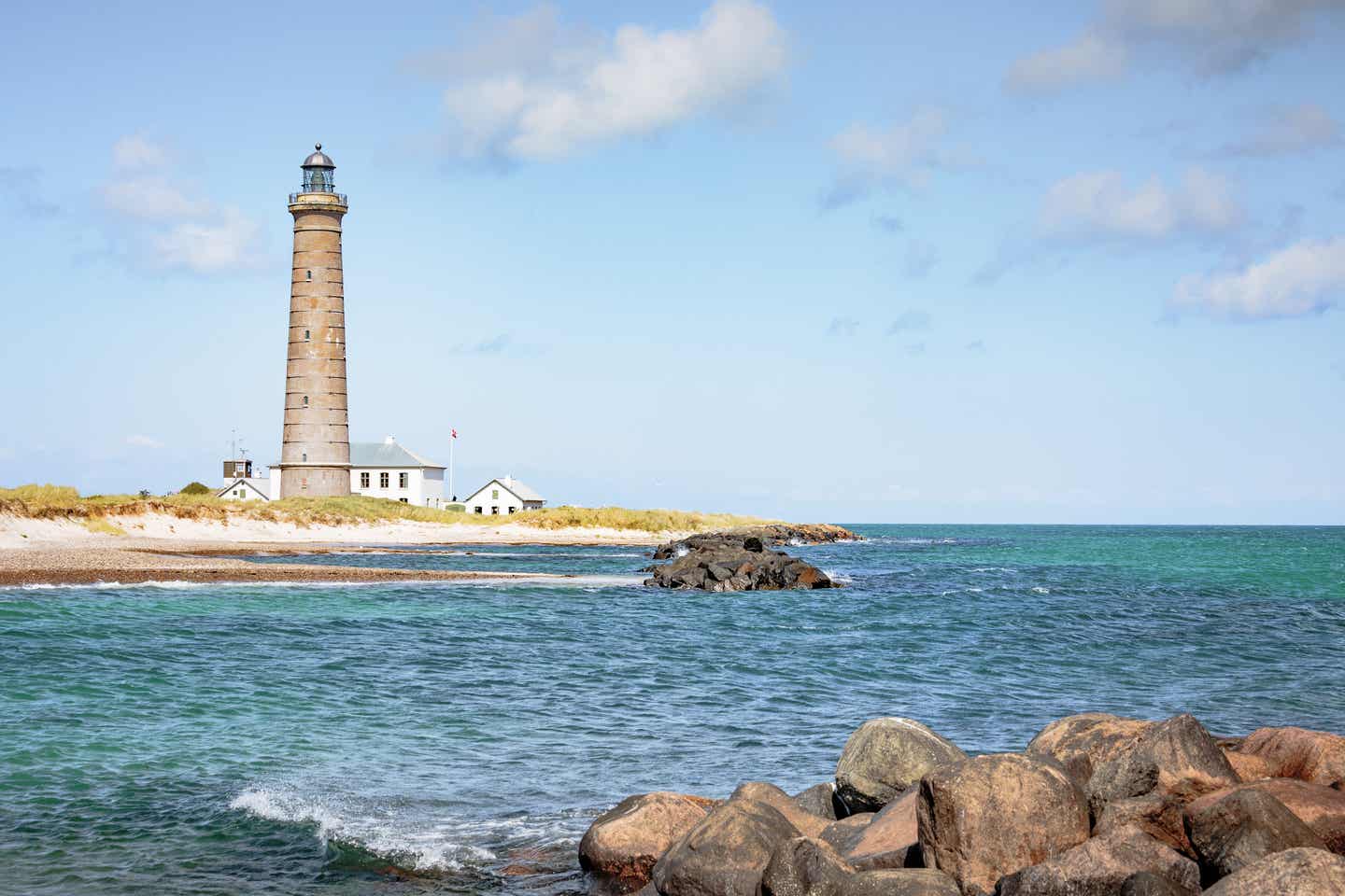 Die beste Reisezeit Skandinaviens: Blick auf Dänemark am Morgen