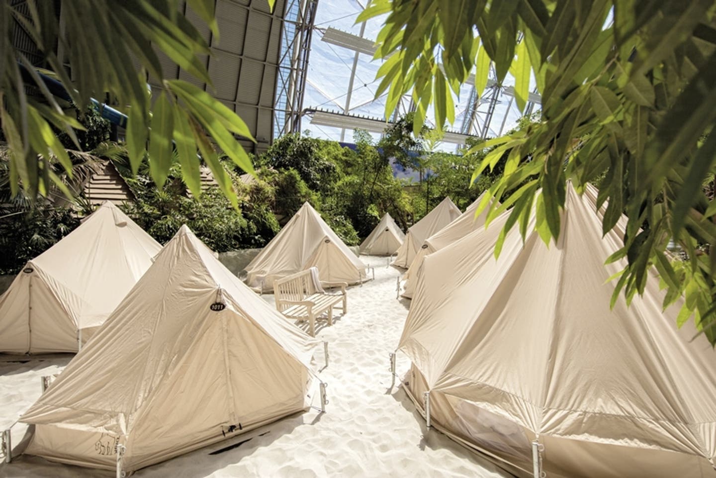 Wohnbeispiel Zelt Indoor