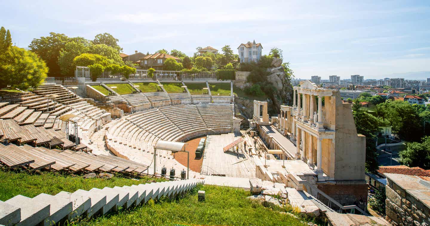 Bulgarien: Römisches Theater in Plovdiv