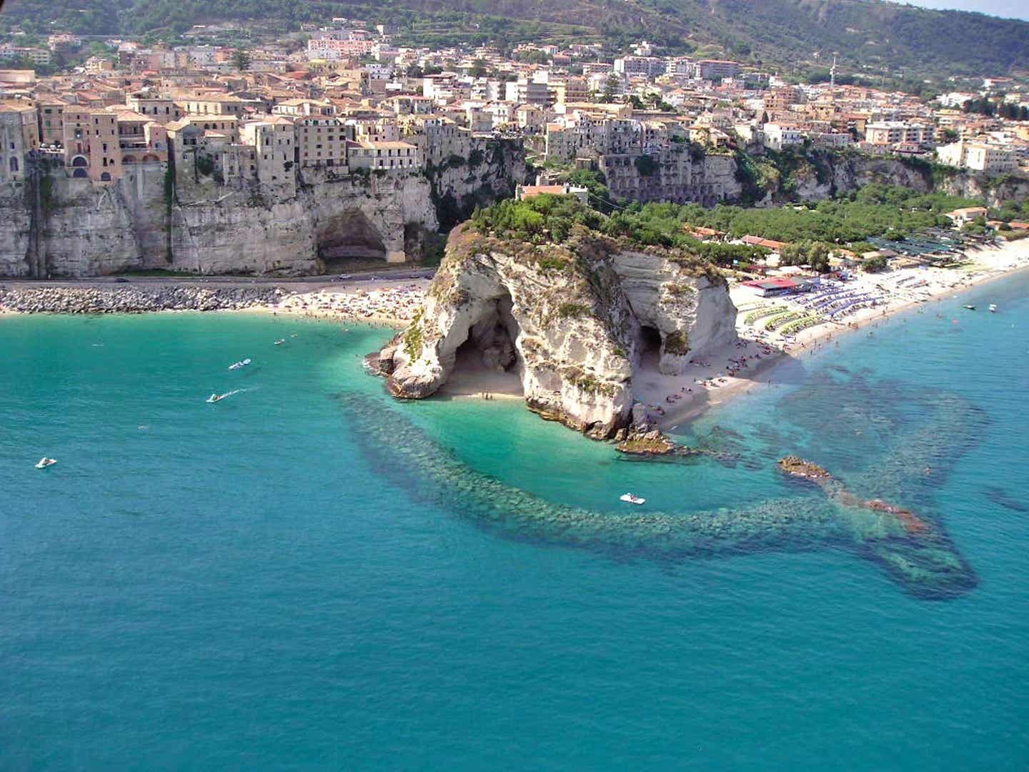 Blick auf Tropea