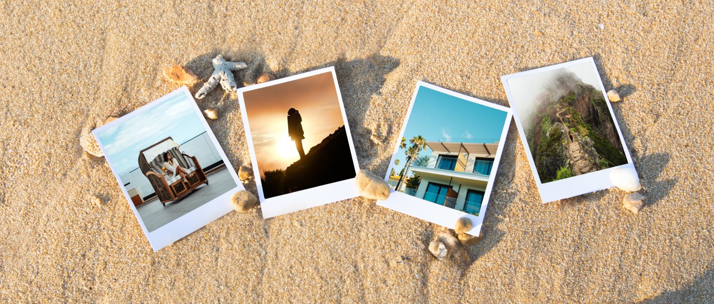 Macht Offline: Urlaubsmomente auf Polaroids