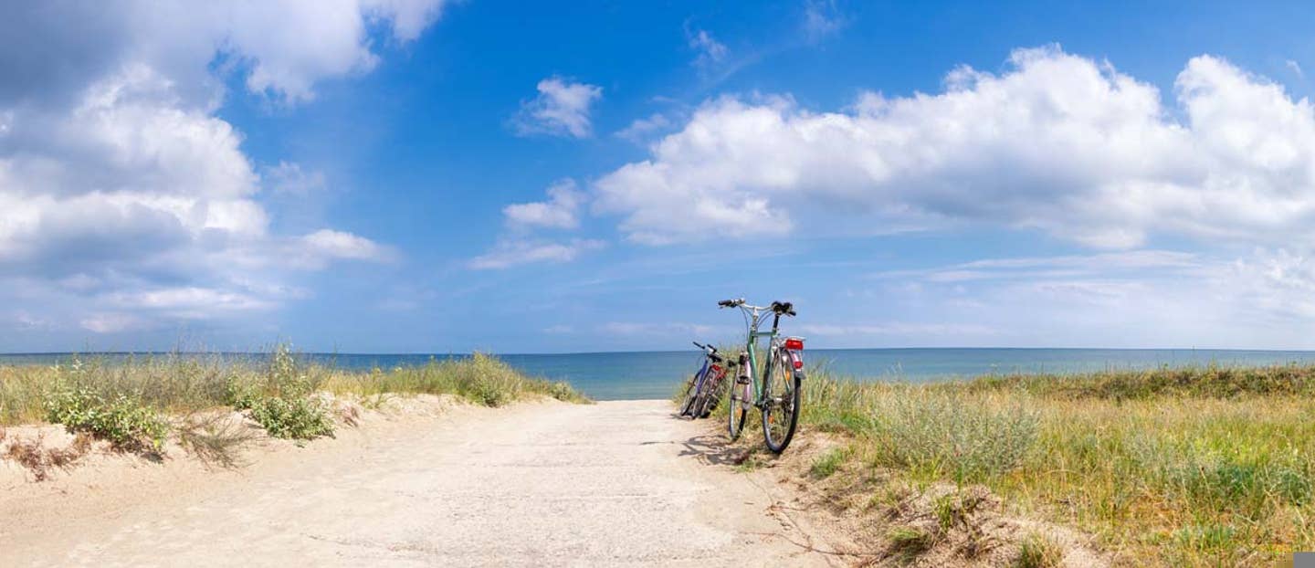 Fahrradurlaub Ostsee – mit dem Fahrrad durch die Dünen