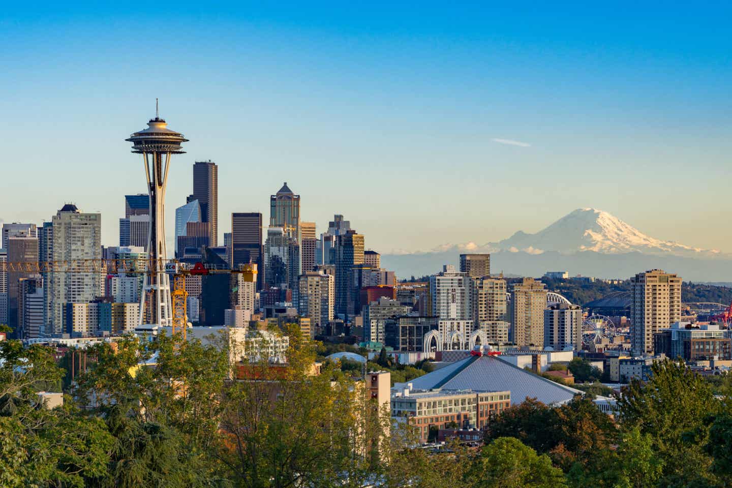 Washington Seattle Skyline von Seattle