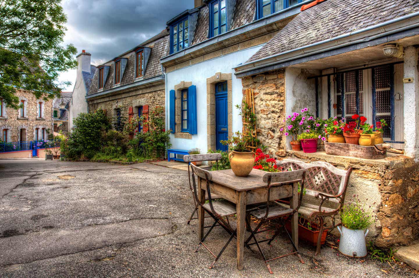 Urlaub in der Bretagne – Altstadt von Concarneau