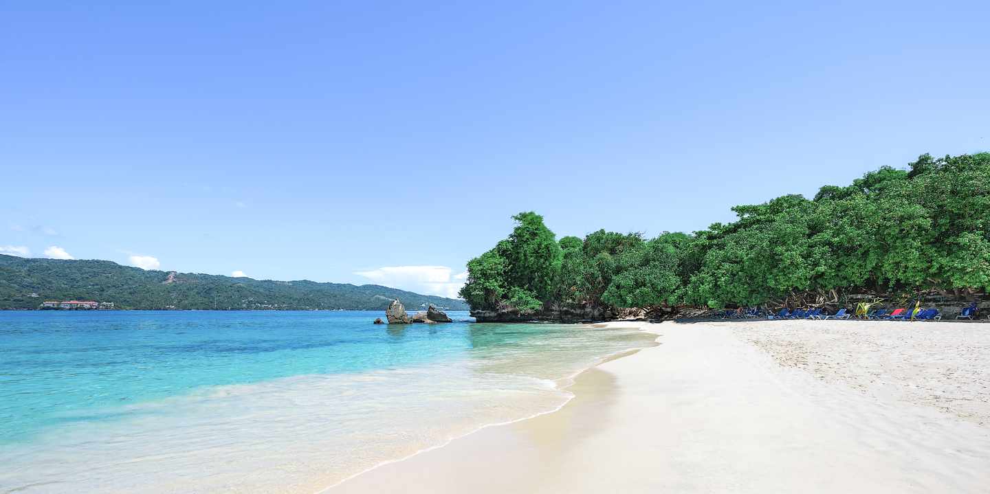 Bacardi Strand in der Dominikanischen Republik, Karibik