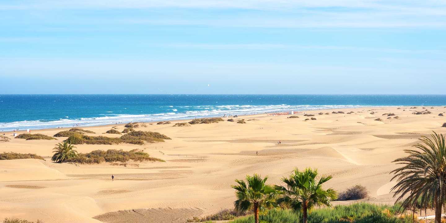 Die Gegend um Maspalomas ist ideal zum Überwintern