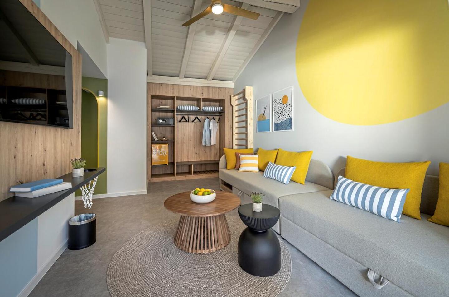 Wohnbeispiel Suite f&uuml;r 2 plus 2 Residence