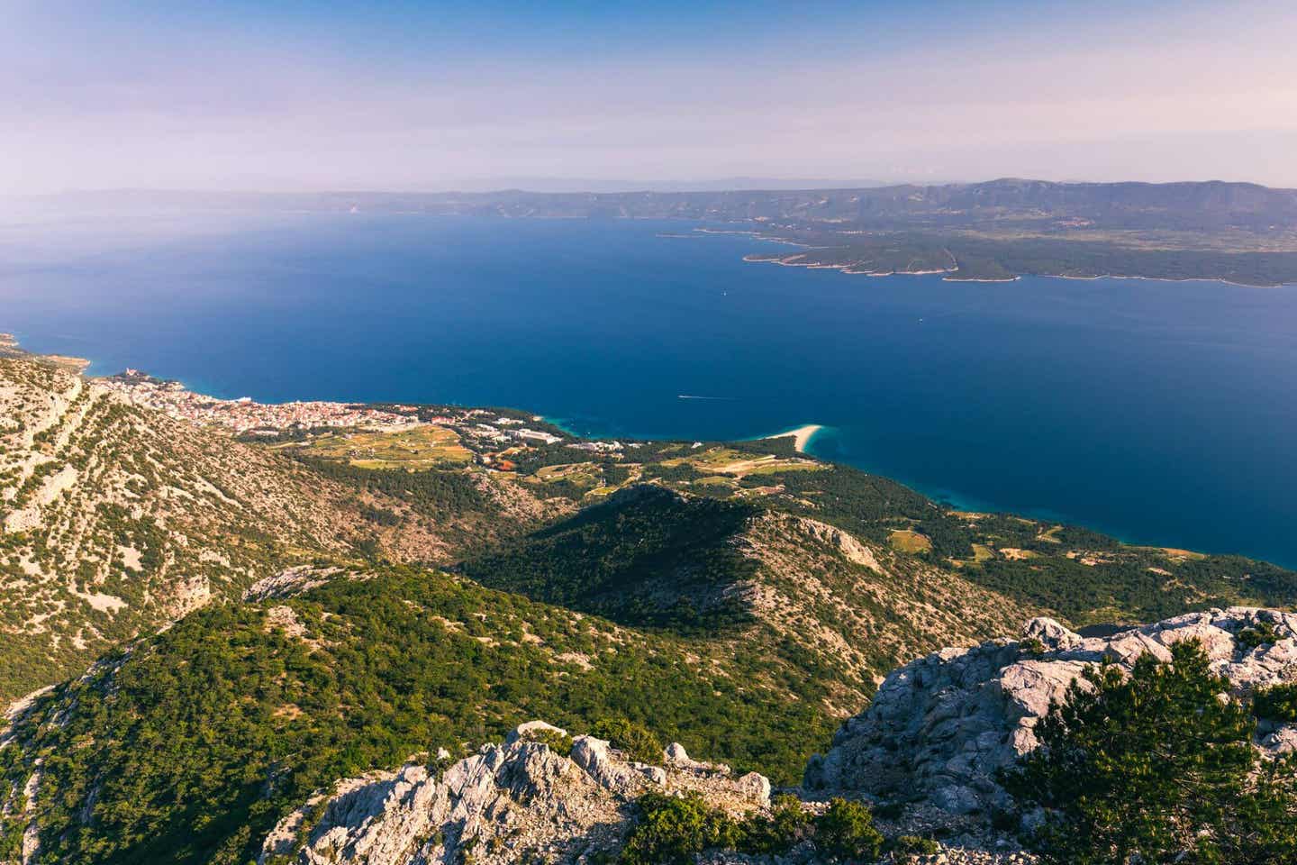 Bergpanorama von Vidova Gora