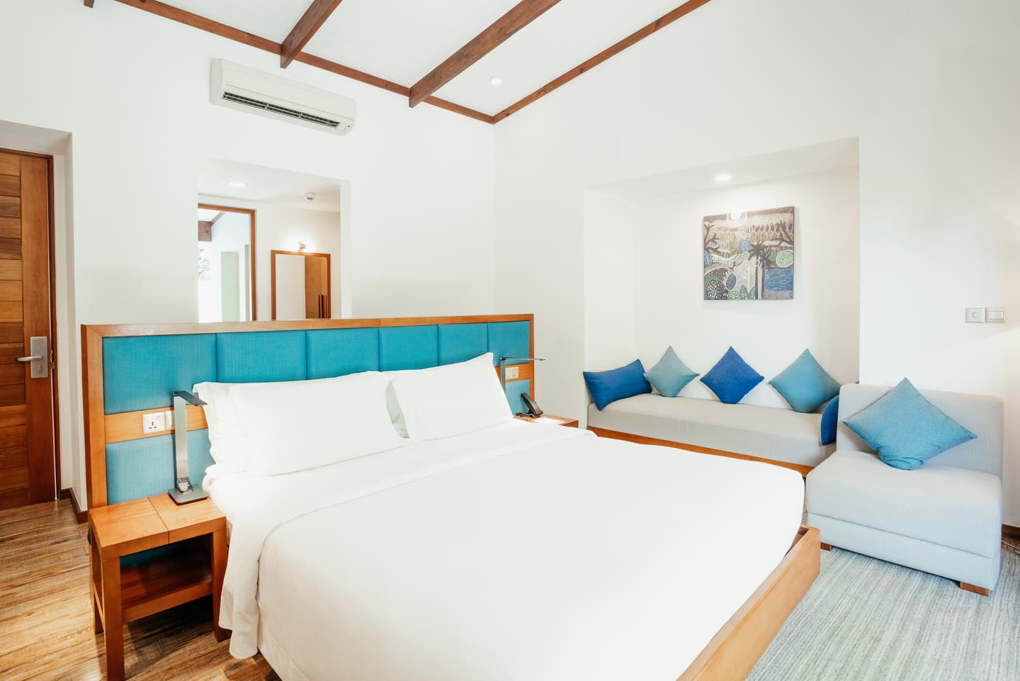 Wohnen und Schlafen in einer Sunset Beach Villa