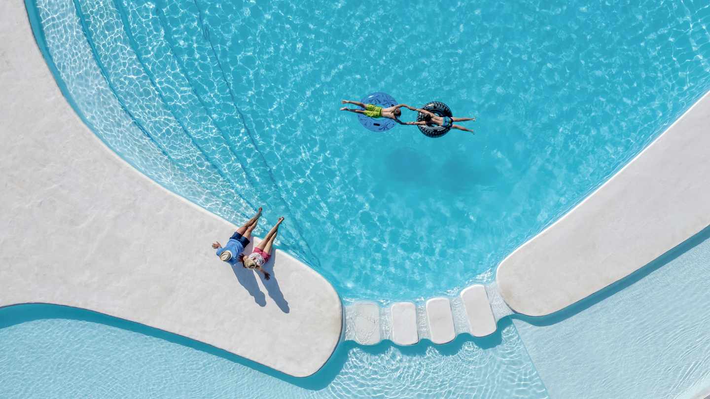 Aldiana Club Fuerteventura: Pool von oben