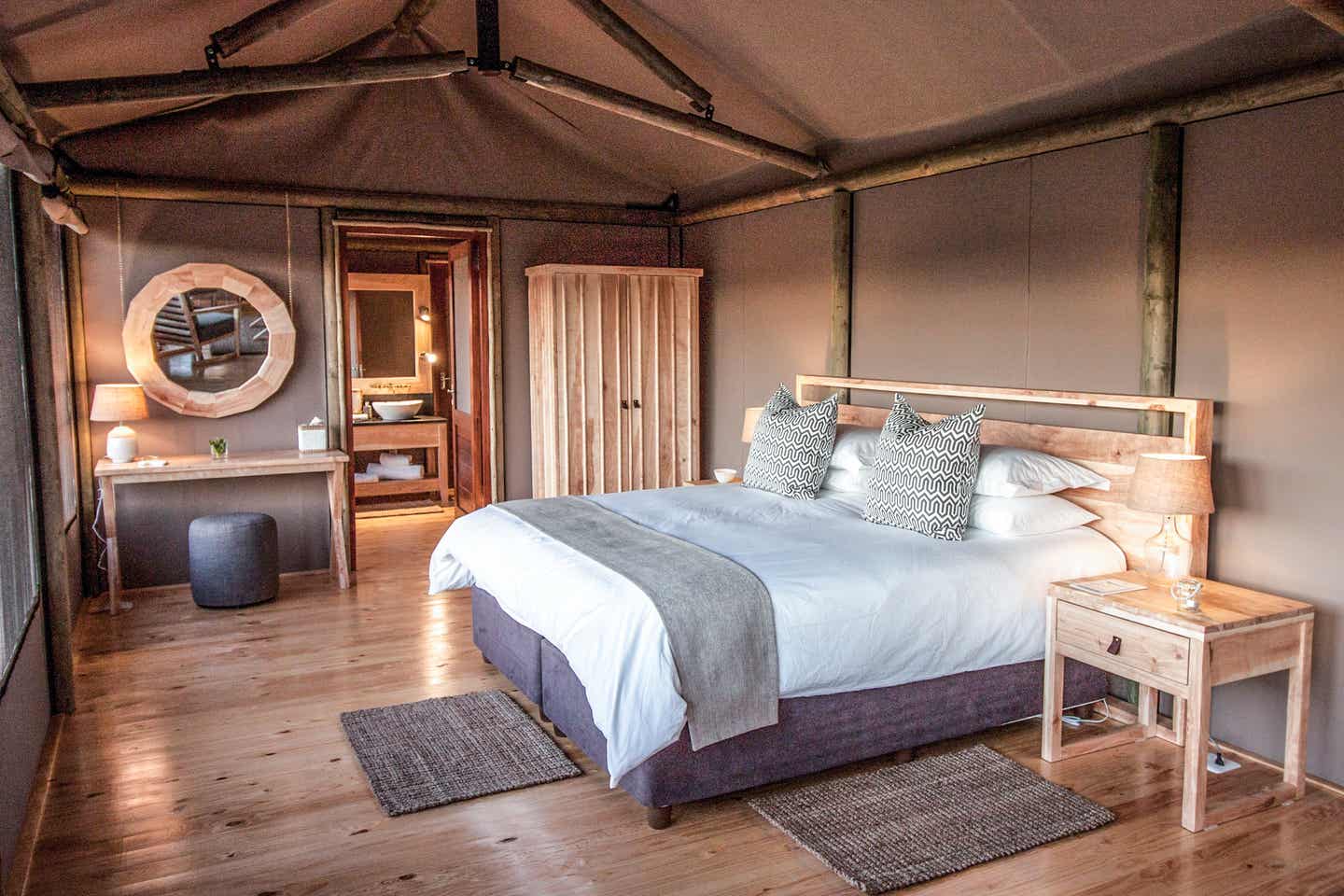 Zimmer im Amakhala Private Game Reserve 