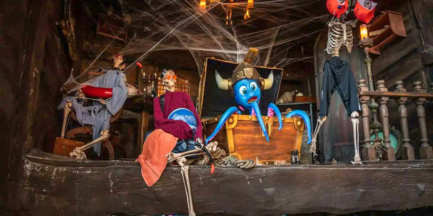 Europa-Park Rust Rulantica Snorrissaga Halloween Dekoration