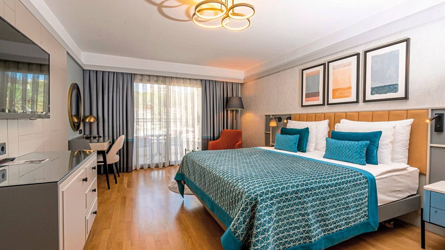 Wohnbeispiel Doppelzimmer Superior seitlicher Meerblick