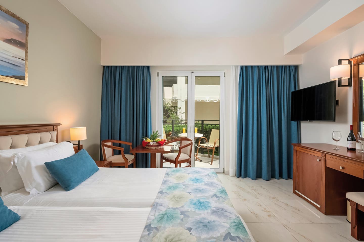 Wohnbeispiel Doppelzimmer Landblick