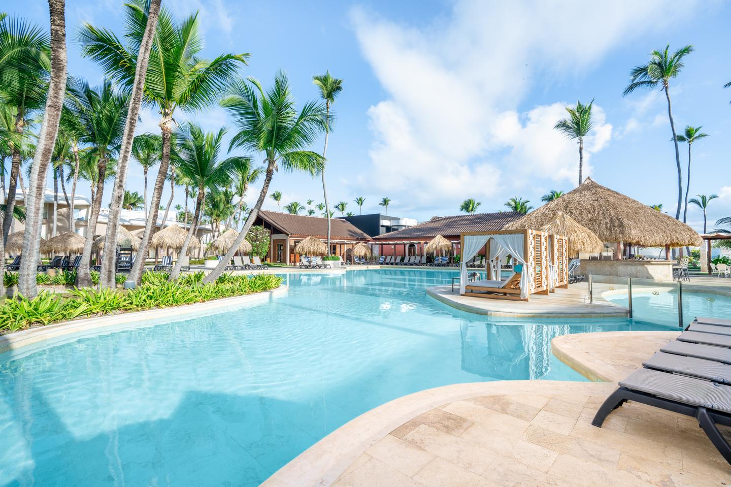 Poolanlage des Grand Palladium Punta Cana