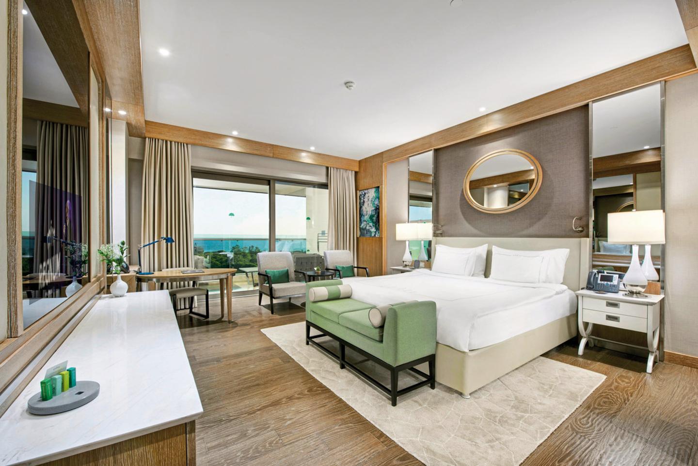 Wohnbeispiel Doppelzimmer Jade Meerblick