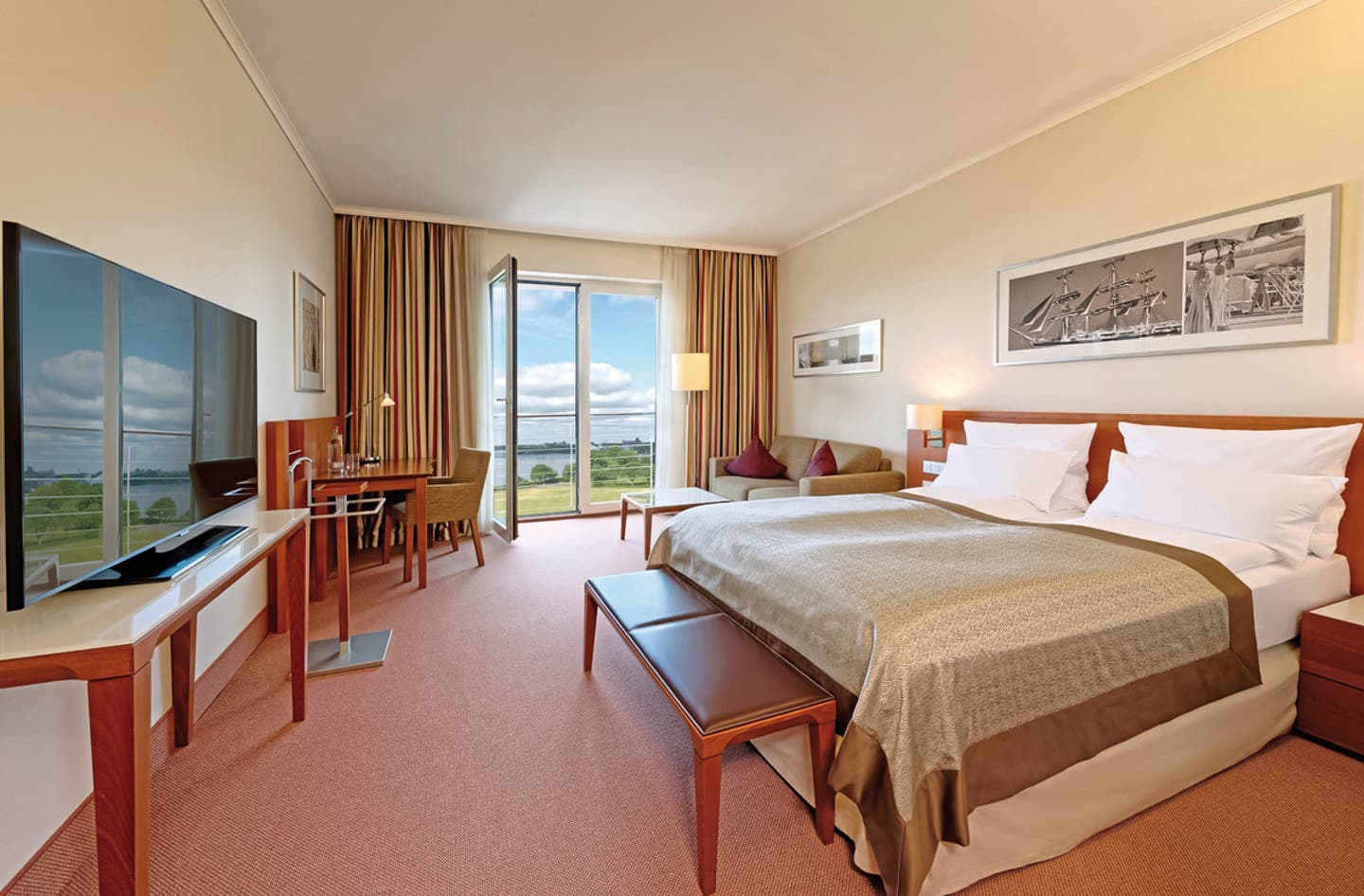 Wohnbeispiel Doppelzimmer Komfort Landblick