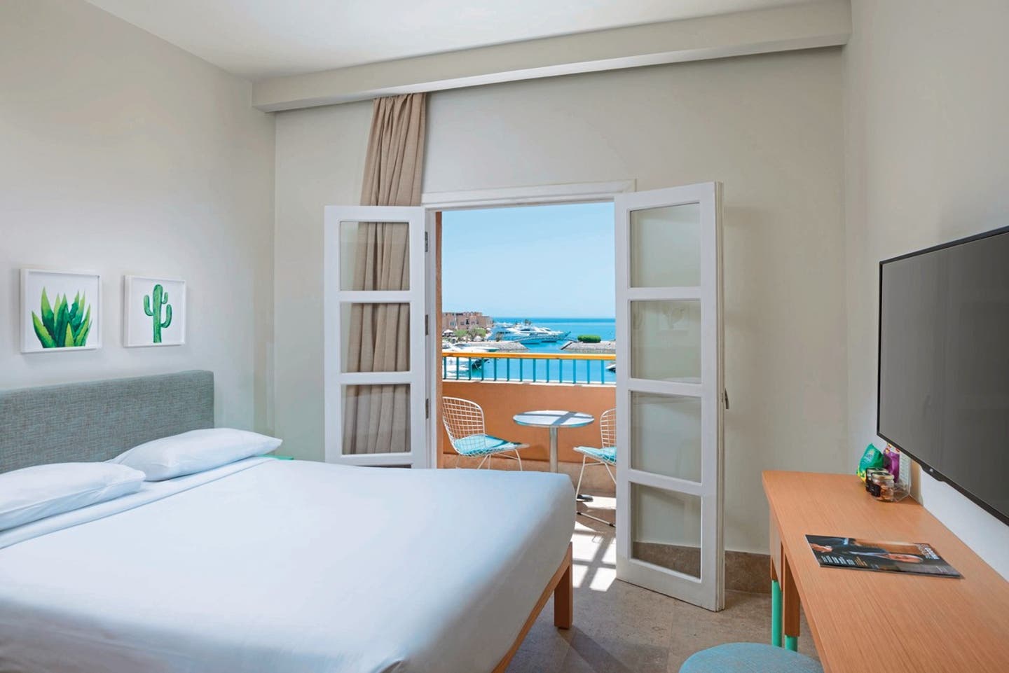 Wohnbeispiel Doppelzimmer Marinablick