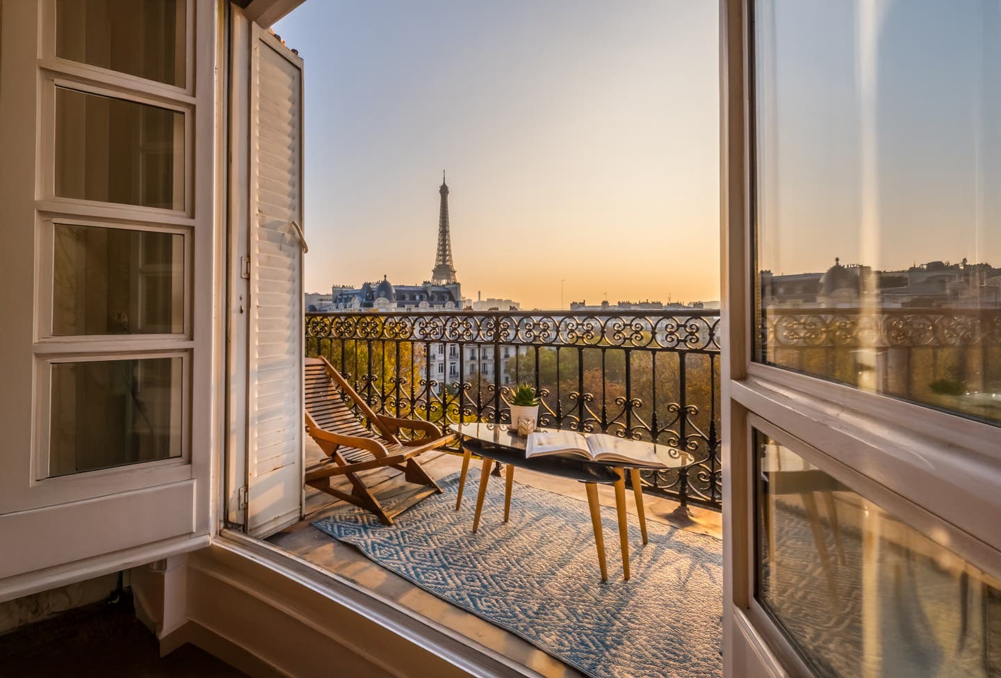 Sonnenuntergang in Paris