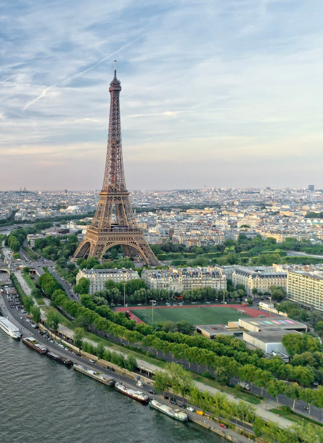 Sommer in Paris Paris Eiffelturm