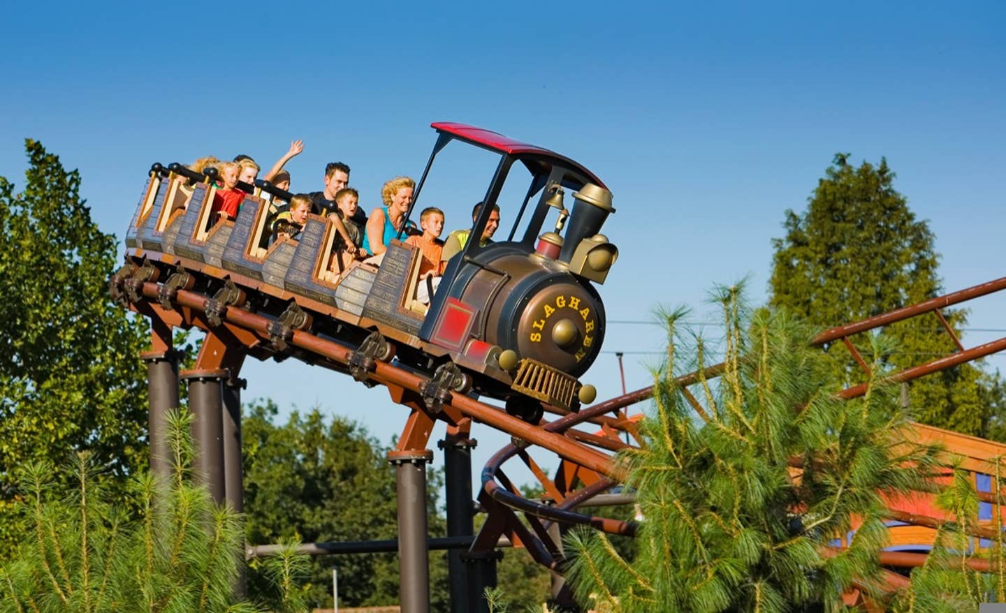 Spannende Attraktionen im Freizeitpark Slagharen