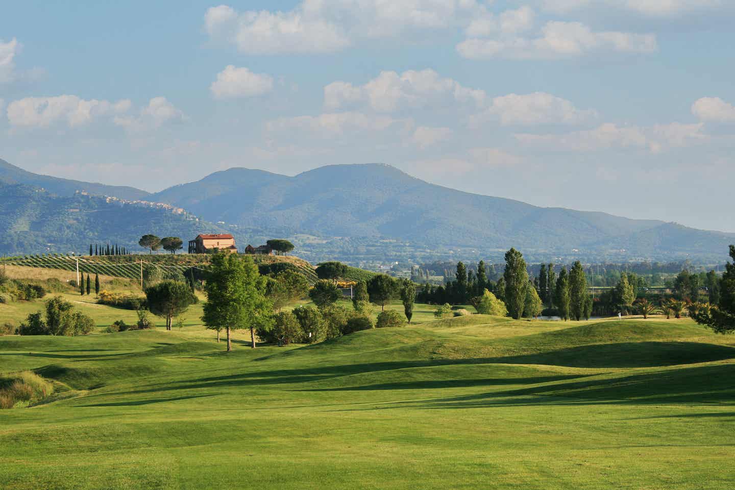 Golfplatz in der Toskana