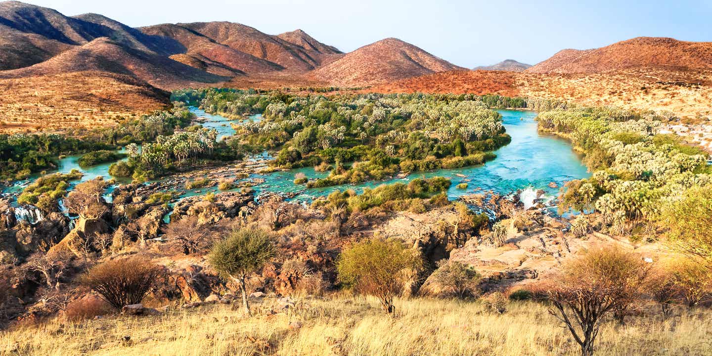 Beste Reisezeit Namibia: Epupa Falls
